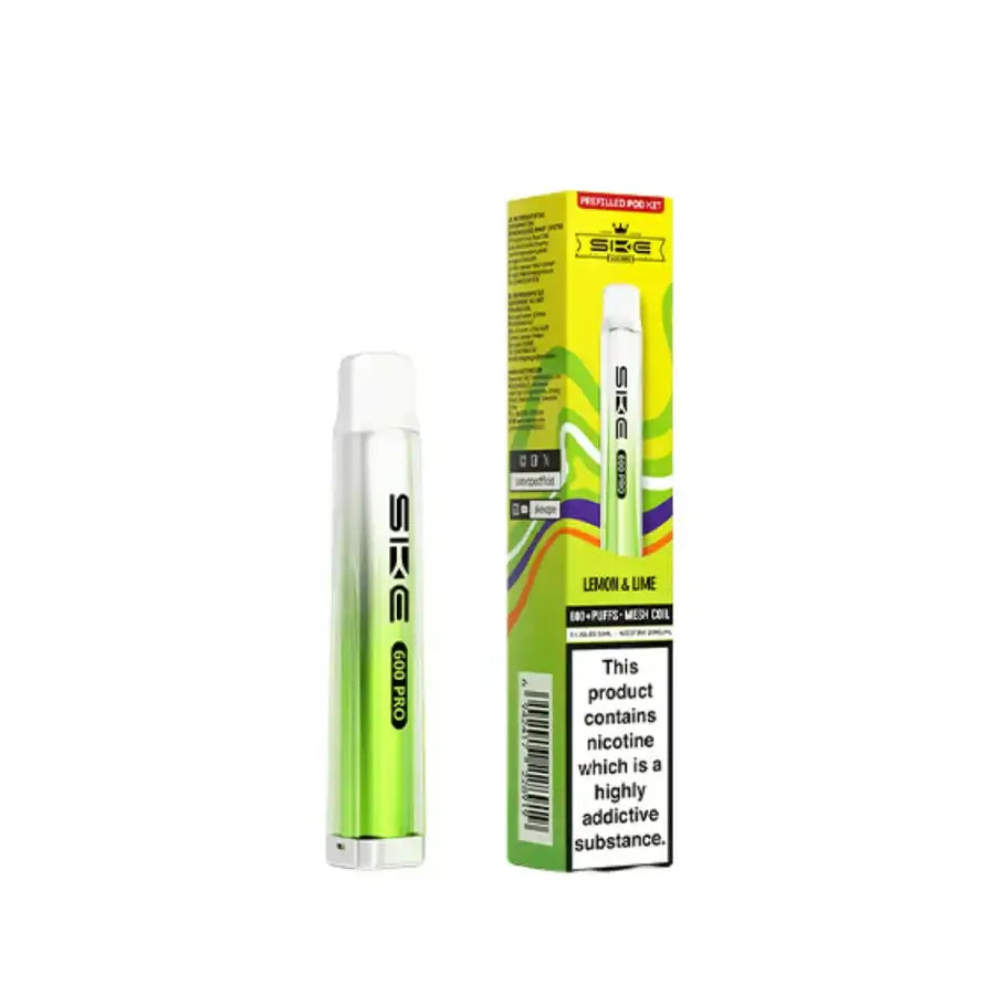 SKE Crystal 600 Pro Lemon & Lime Prefilled Pod Kit