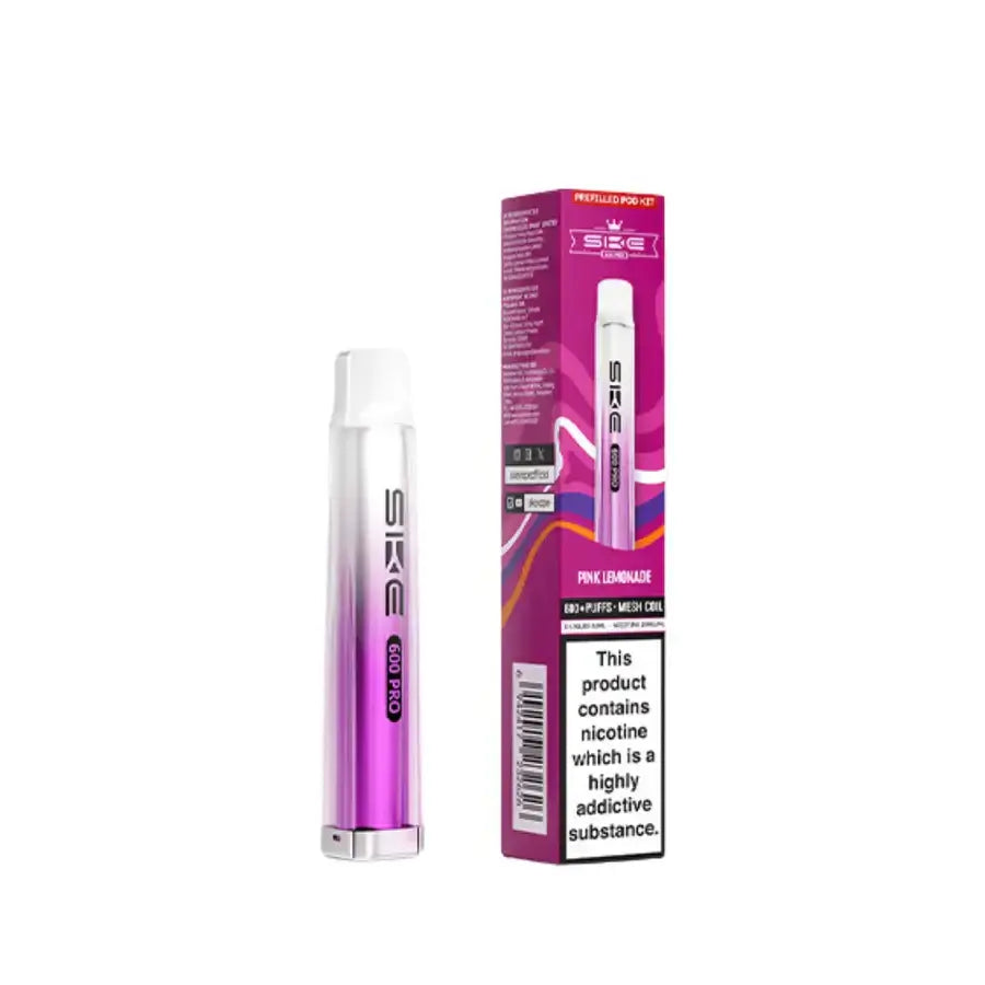 SKE Crystal 600 Pro Pink Lemonade Prefilled Pod Kit