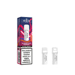 SKE Crystal Pro Blueberry Sour Raspberry Prefilled Pods packaging with two pods visible next to it.