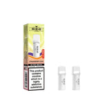 SKE Crystal Pro Strawberry Kiwi Prefilled Pods packaging with two pods displayed.