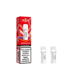 SKE Crystal Pro Watermelon Ice Prefilled Pods packaging with two pods shown, refreshing watermelon ice flavor.