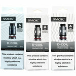 Smok D-coil Series Replacement Coils (5 Pack)