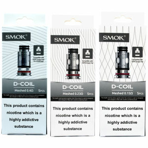 Smok D-coil Series Replacement Coils (5 Pack)