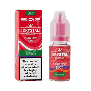 Strawberry Burst Nic Salt E-Liquid by Crystal Original