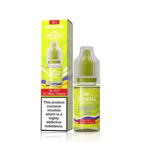 Strawberry Kiwi Nic Salt E-Liquid by Crystal Original