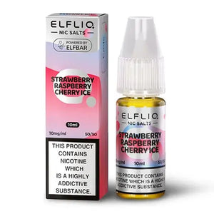 Strawberry Raspberry Cherry Ice Nic Salt E-Liquid by Elf Bar Elfliq