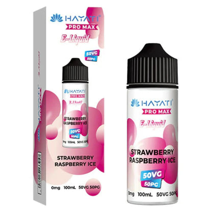 Hayati Pro Max Eliquid 50/50 - Strawberry Raspberry Ice - 100ml