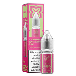 Strawberry Watermelon Kiwi Nic Salt E-Liquid by Pod Salt Nexus
