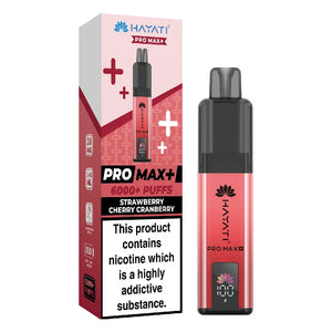 Hayati Pro Max Plus 6000 Strawberry Cherry Cranberry Kit