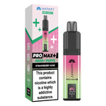 Hayati Pro Max+ vape device and packaging on a white background