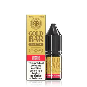 Summer Berries Nic Salt E-Liquid by Gold Bar Salts