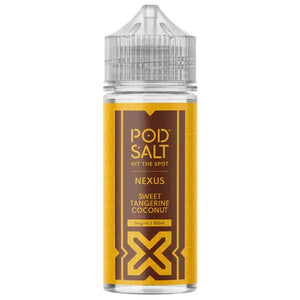 Sweet Tangerine Coconut Nic Salt E-Liquid by Pod Salt Nexus