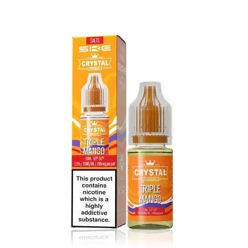 Triple Mango Nic Salt E-Liquid by Crystal Original