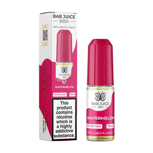 Watermelon Nic Salt E-Liquid by Bar Juice 5000