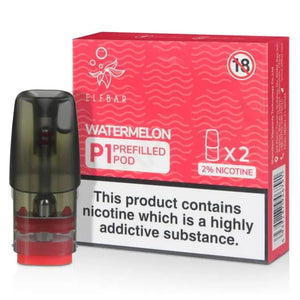 Watermelon Elf Bar Mate P1 Prefilled Pods