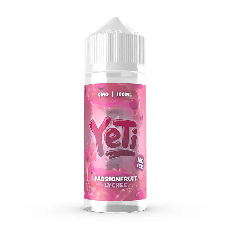 Passionfruit Lychee (NO ICE) 100ml E-Liquid Yeti